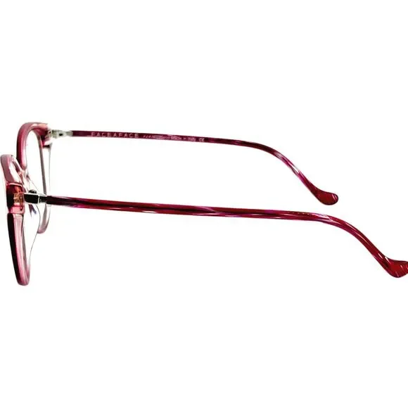 Face A Face Bulle 2 Womens Eyeglass Frame 3006 Pink Blush Crystal